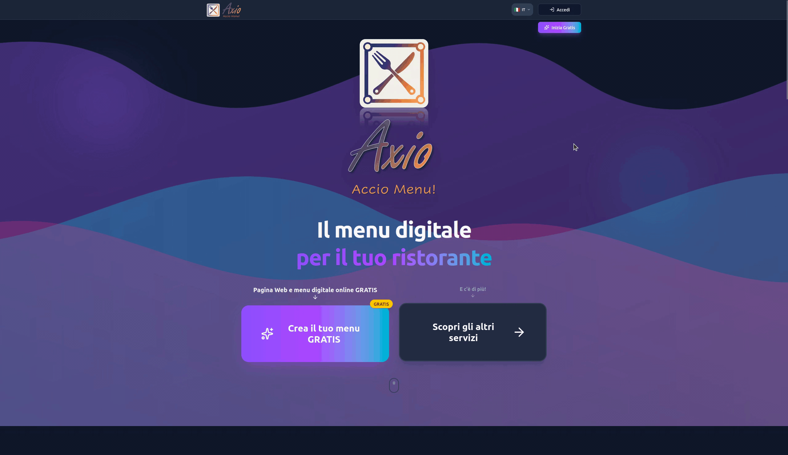 Registrati su Axiomenu